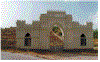 Long View of the Cemetery Gate Entrance